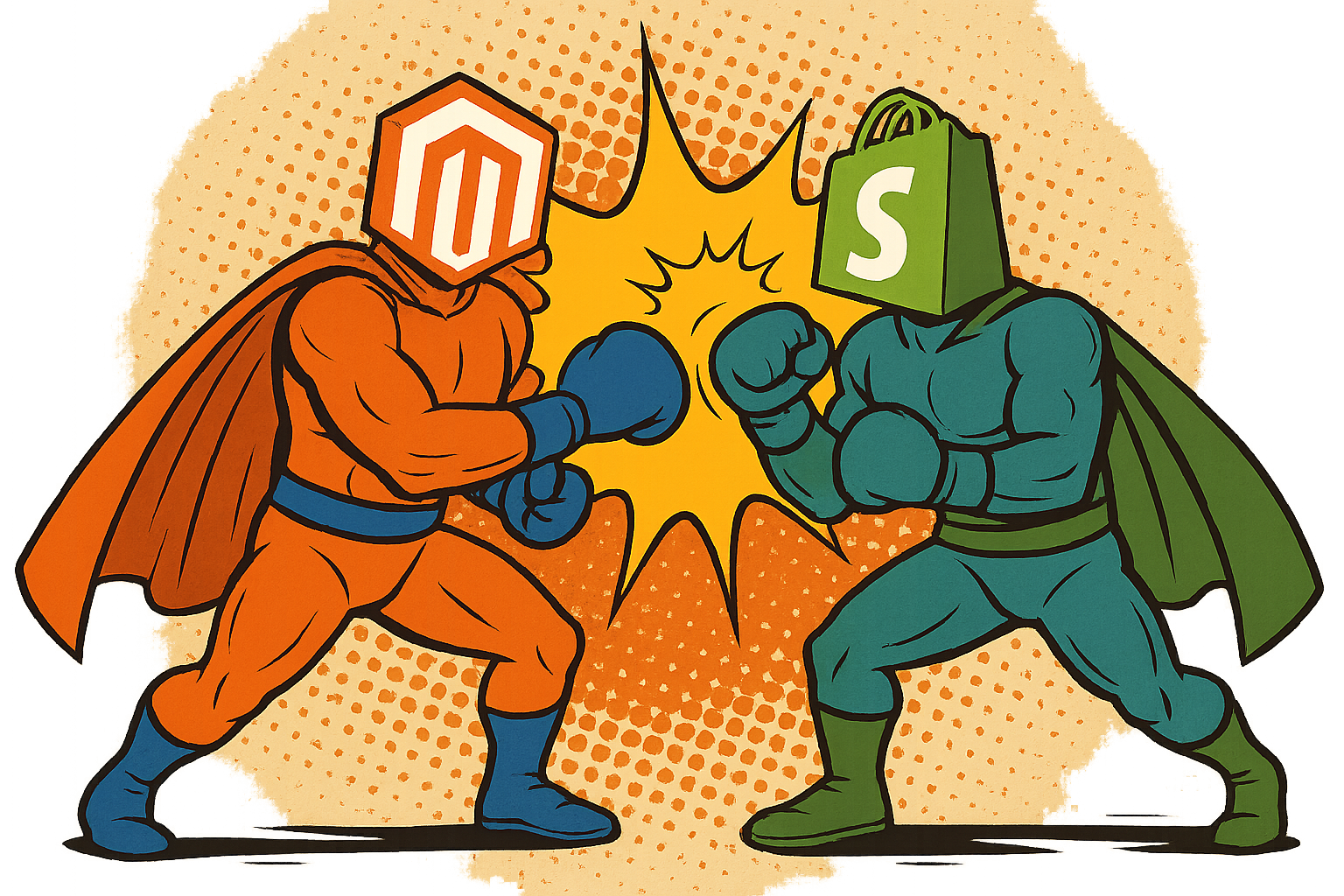 Magento 2 vs Shopify – Welches Shopsystem ist besser?